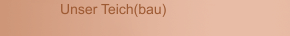 Unser Teich(bau)